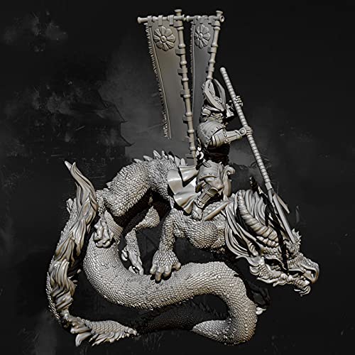 Risjc 110mm antikes Fantasy-Drachenritter-Harz-Charaktermodell unbemalter und unmontierter Bausatz/51739Y Risjc 110mm antikes Fantasy-Drachenritter-Harz-Charaktermodell unbemalter und unmontierter Bausatz/51739Y von Risjc