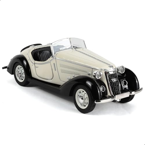 Risopen Käfer Modellauto 1/36, Compatible for VW Beetle Polizeiauto Zinklegierung Auto Modell mit Rückzugmotor, Druckguss Auto Spielzeug Dekoration für erwachsenes Kind (1.White) von Risopen