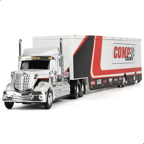Risopen LKW Spielzeug 1/64, Metall Aus Modelle Lastwagen Spielzeug, International Lonestar Semi Truck Diecast Abschleppwagen für Boys und Auto Models Sammler-Weib von Risopen