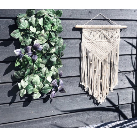 DIY Macramé - Macramé Wanddekoration Strickmuster mit Kit 50cm DIY Macramé - Macramé Wanddekoration Strickmuster mit Kit 50cm von Rito Krea
