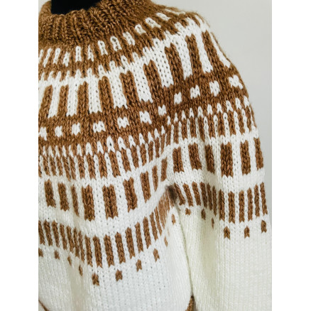 Daisy Sweater von Rito Krea - Pullover-Strickmuster Größe S-XL von Rito Krea