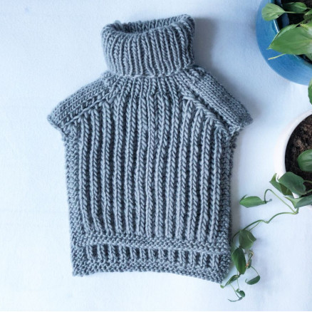 Far Pullunder by Rito Krea - Strickmuster mit Kit Pullunder Größen Klein/Groß von Rito Krea