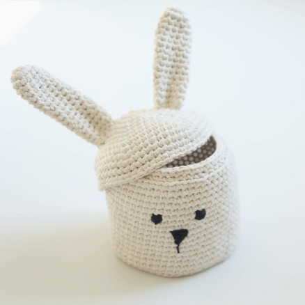 Hasen-Körbchen by Rito Krea - Häkelmuster mit Kit Korb Hasen-Körbchen by Rito Krea - Häkelmuster mit Kit Korb von Rito Krea