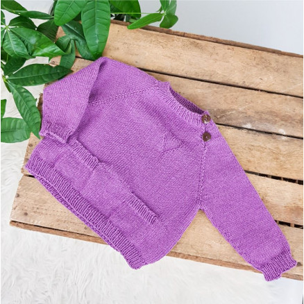 Knitted Classic Blouse by Rito Krea - Strickmuster mit Kit Pullover 0-2 Jahre von Rito Krea