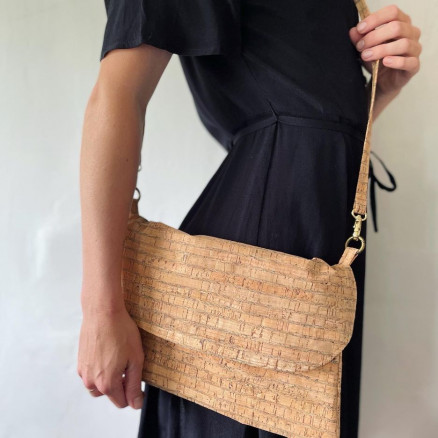 Kork Umhängetasche von Rito Krea - Tasche Nähmuster 30x22 cm Kork Umhängetasche von Rito Krea - Tasche Nähmuster 30x22 cm von Rito Krea