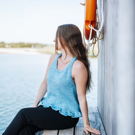 Lily Summer Top von Rito Krea - Top Strickmuster Größen S-XL von Rito Krea
