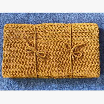 Nappy Bag by Rito Krea - Häkelmuster Wickeltasche 117x68cm von Rito Krea