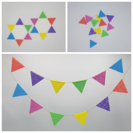 Pennant Bunting by Rito Krea - Wimpel Perlen Design von Rito Krea