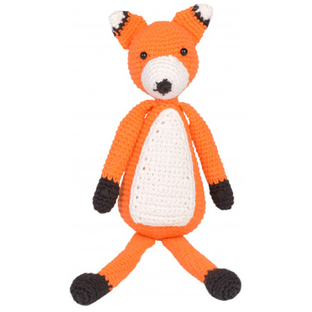 Robin der Fuchs by Rito Krea - Kuscheltier Häkelmuster mit Kit 30cm von Rito Krea