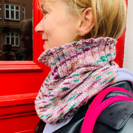 Runder Raggi by Rito Krea - Strickmuster mit Kit Schlauchschal Einheitsgröße von Rito Krea