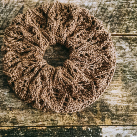 Scrunchie 1 von Rito Krea - Scrunchie-Strickmuster 15 cm von Rito Krea