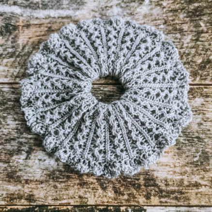 Scrunchie 2 von Rito Krea - Scrunchie-Strickmuster 14 cm von Rito Krea