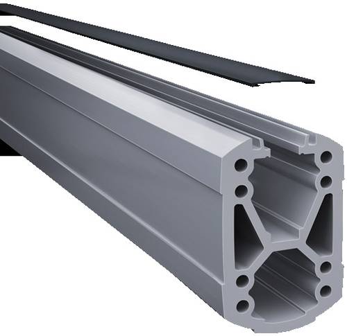Rittal CP 6212.110 Tragprofil offen Aluminium Hellgrau (L x B x H) 1000 x 75 x 120mm 1St. von Rittal