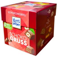Ritter Sport Schokowürfel, Schokogruss, 176g, 22 Stück Ritter Sport Schokowürfel, Schokogruss, 176g, 22 Stück von Ritter Sport