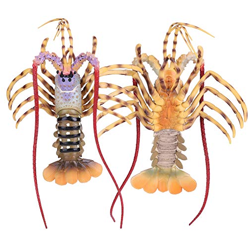 Hummerspielzeugmodell Weiche Plastik Realistisches Meeresfrüchte Sea Restaurant (30cm) von Riuulity