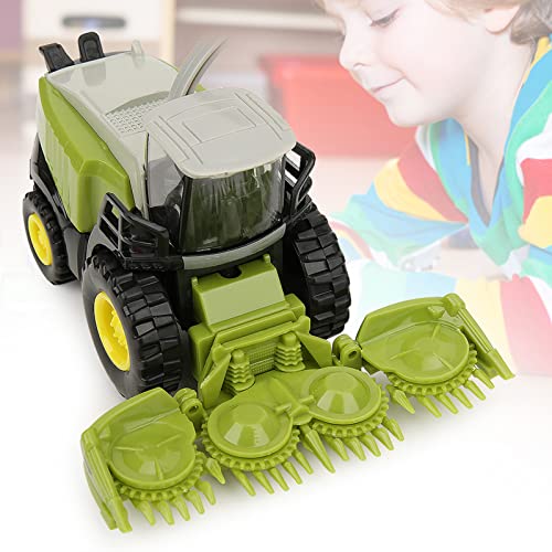 Riuulity 1/42 Erntespielzeug Hochsimuliert mit Gleitfunktion, Langlebigem Legierungs- und Plastikfahrzeugmodell für Kinderspielzeug für das Bildungsauto, Ausgezeichneter Geburtstag (Green) von Riuulity