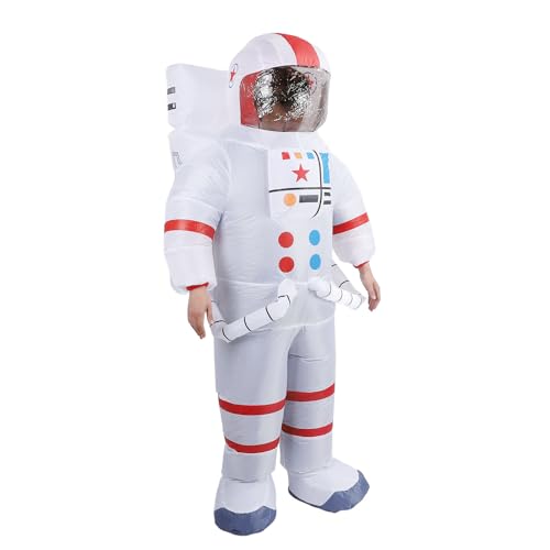 Riuulity Aufblasbares Kostüm für Erwachsene, 210T Polyester Blow -up -Party -Kostüm mit Verstärkten Nähten für Halloween, Weihnachten, Geburtstagsfeiern von Riuulity