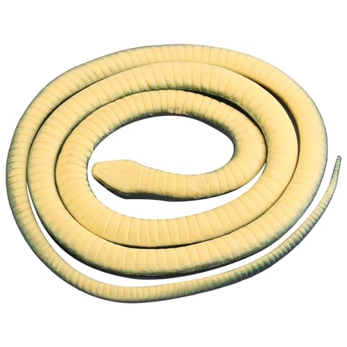 Riuulity Halloween Witzspielzeug Realistischer Weicher Gummischlangen Tease Lustiger Streich 130 cm Lang für Partys Riuulity Halloween Witzspielzeug Realistischer Weicher Gummischlangen Tease Lustiger Streich 130 cm Lang für Partys von Riuulity