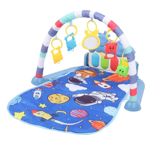 Riuulity Helle Klaviermusik Baby-Fitnessmatte, Farbenfrohe Rasseln Lernspielzeug, Bauchzeitspielspielspielzeug für Neugeborene Im Alter von 0 Bis 36 Monaten Riuulity Helle Klaviermusik Baby-Fitnessmatte, Farbenfrohe Rasseln Lernspielzeug, Bauchzeitspielspielspielzeug für Neugeborene Im Alter von 0 Bis 36 Monaten von Riuulity