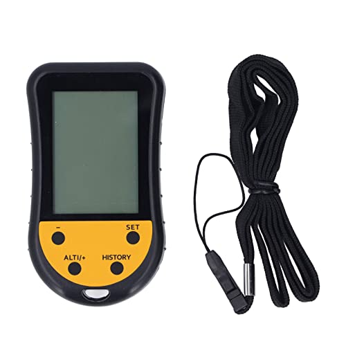 Riuulity Kompakter Multifunktionaler Höhenmesser mit LCD -Hintergrundbeleuchtung Zum Camping und Riuulity Kompakter Multifunktionaler Höhenmesser mit LCD -Hintergrundbeleuchtung Zum Camping und von Riuulity