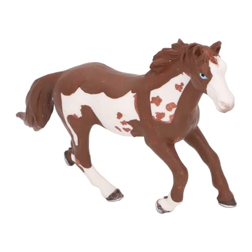 Riuulity Miniatur -Pferdespielzeug, Handbemalte Simulation Bildung Sicheres Haltbares für Party Dekorationen Lernwerkzeuge von Riuulity