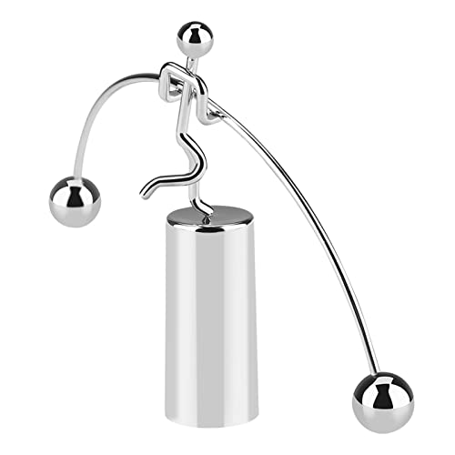 Riuulity Newtons Cradle Balance Ball Physics Science Toy für Heim-, Studien- oder Bürodeskendekor mit Reibung und Dämpfungseffekten Riuulity Newtons Cradle Balance Ball Physics Science Toy für Heim-, Studien- oder Bürodeskendekor mit Reibung und Dämpfungseffekten von Riuulity