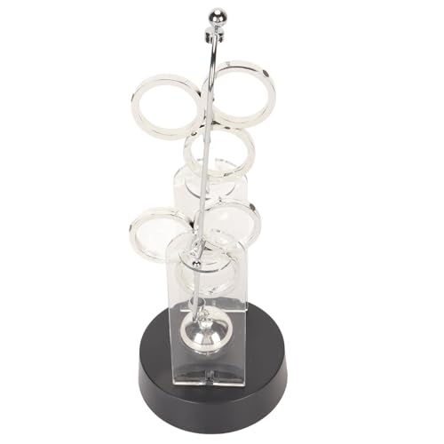 Riuulity Perpetual Motion Swinging Device, Dekorative Physik -Wissenschaftsschreibtisch Spielzeug Elektronischer Ornament für das Büro für Heimschule von Riuulity