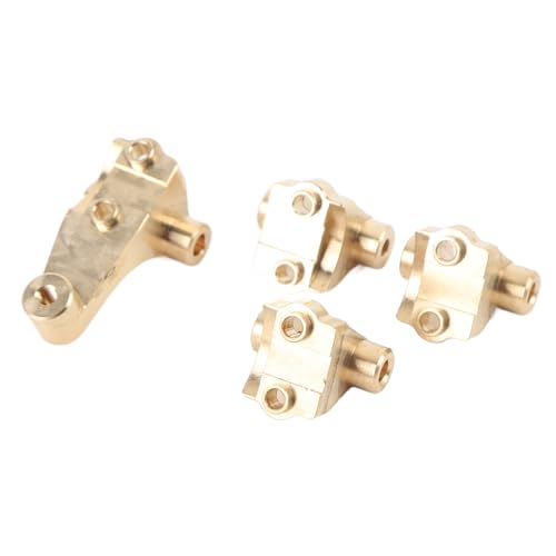 Riuulity Stylish Messing RC Front Achse Link-Moderationen für 82056-4 RC Crawler Car, Visuell Ansprechendes Design Zur Anpassung, Einfache Installation, Geeignet für Alle Altersgruppen von Riuulity