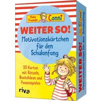 Meine Freundin Conni - Weiter so! - Motivationskärtchen für den Schulanfang von Riva
