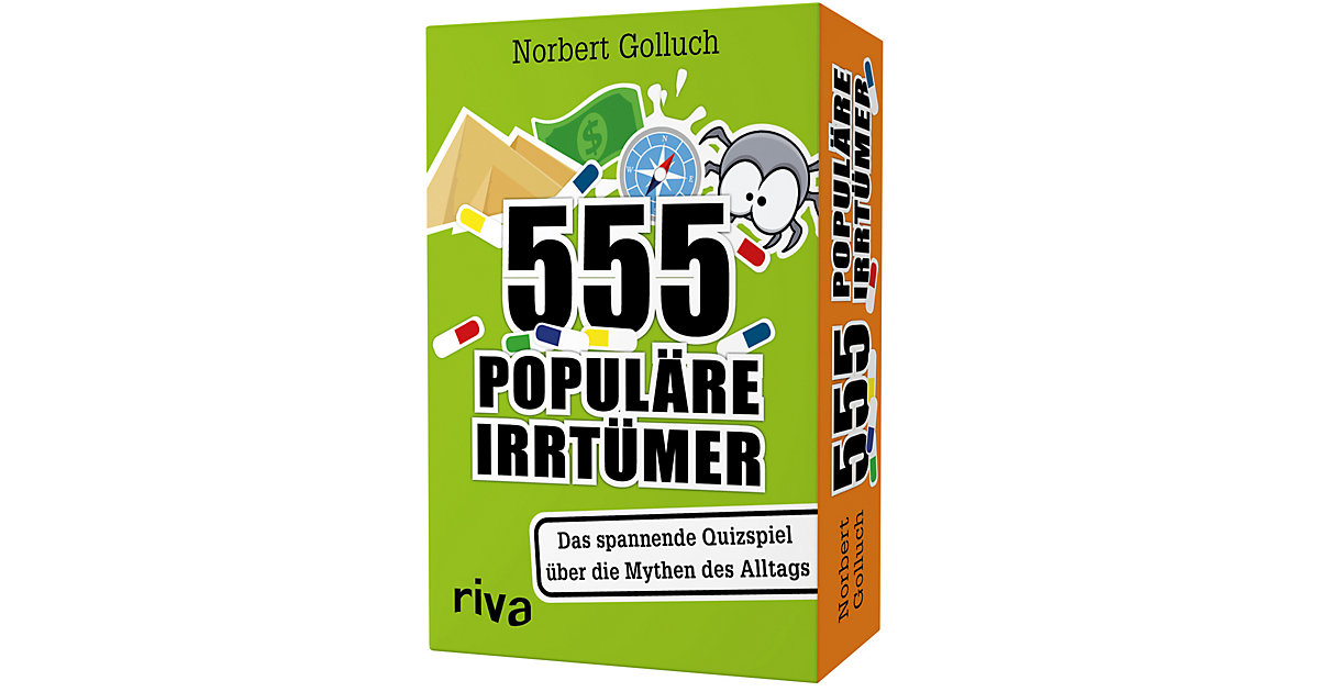 555 populäre Irrtümer (Spiel) von Riva Verlag