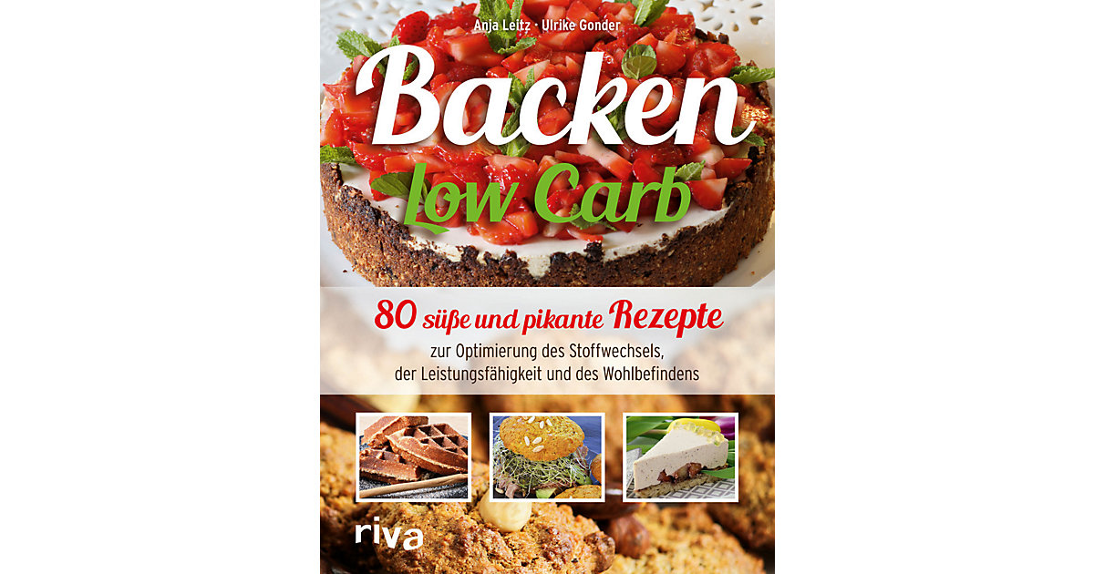Buch - Backen Low Carb Buch - Backen Low Carb von Riva Verlag