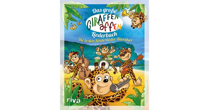 Buch - Das große Giraffenaffen-Liederbuch von Riva Verlag