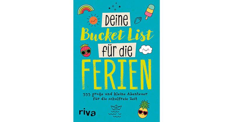 Buch - Deine Bucket List die Ferien  Kinder von Riva Verlag