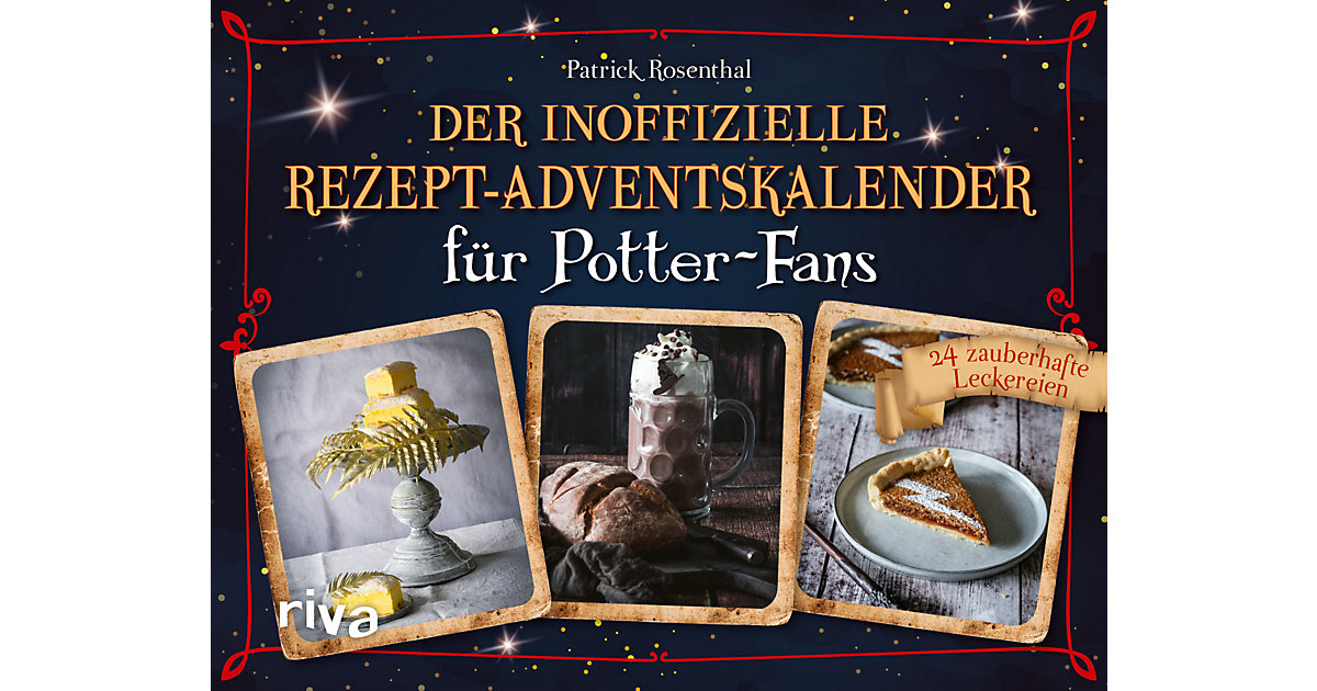 Buch - Der inoffizielle Rezept-Adventskalender Potter-Fans  Kinder von Riva Verlag
