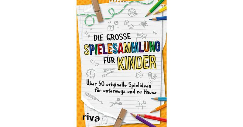 Buch - Die große Spielesammlung Kinder  Kinder von Riva Verlag