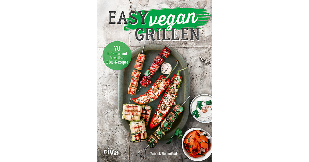 Buch - Easy vegan grillen Buch - Easy vegan grillen von Riva Verlag