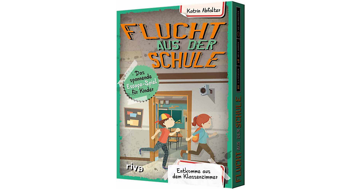 Buch - Flucht aus der Schule - Das spannende Escape-Spiel Kinder  Kinder von Riva Verlag