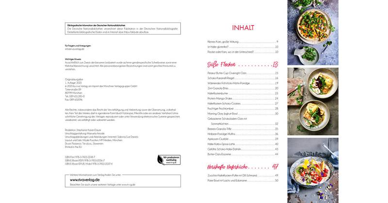 Buch - Hafer: Das Koch- und Backbuch von Riva Verlag