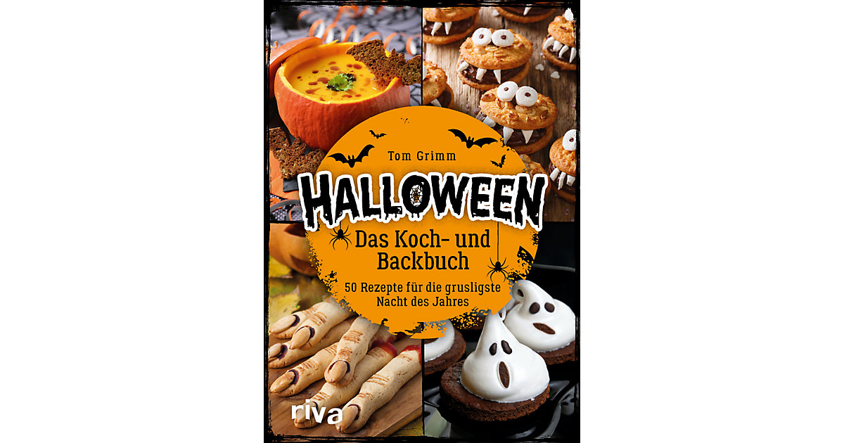 Buch - Halloween. Das Koch- und Backbuch von Riva Verlag