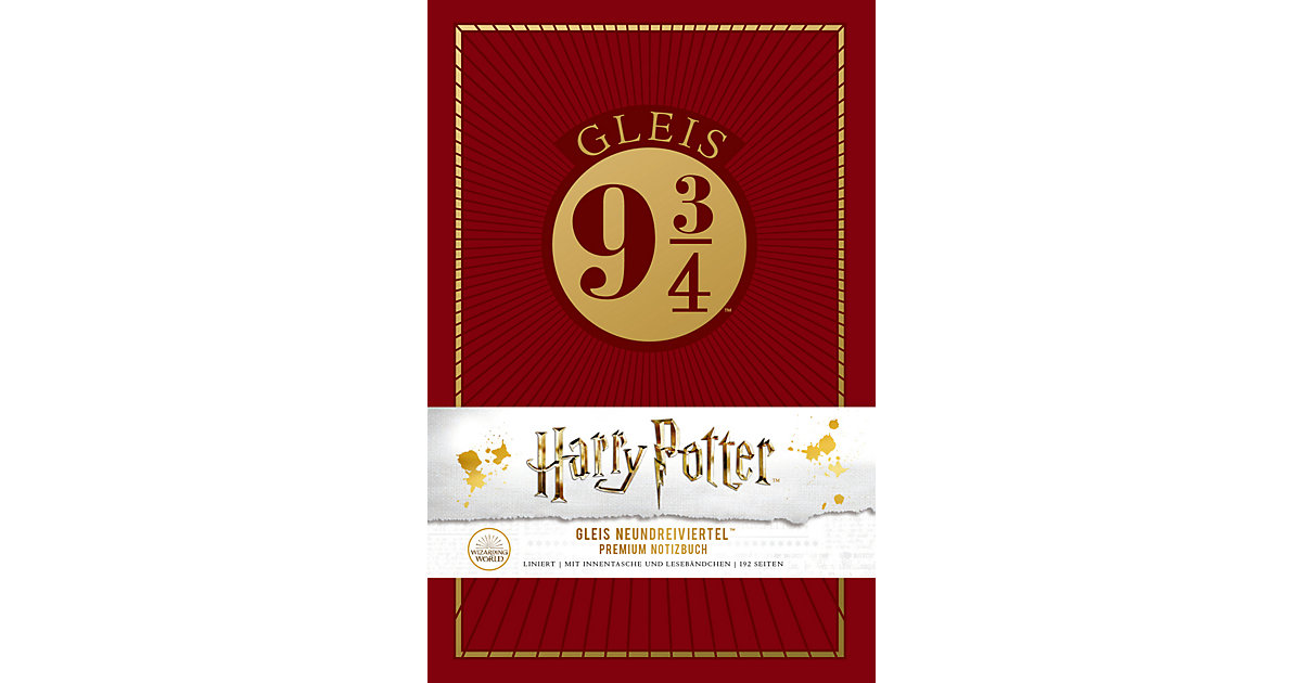 Harry Potter: Gleis 9 ¾ Premium-Notizbuch Harry Potter: Gleis 9 ¾ Premium-Notizbuch von Riva Verlag