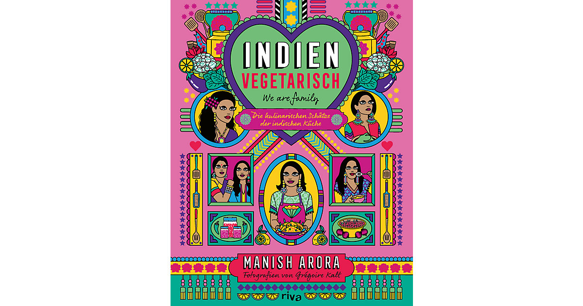 Buch - Indien vegetarisch Buch - Indien vegetarisch von Riva Verlag
