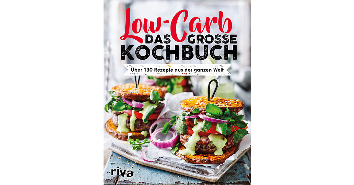 Buch - Low-Carb. Das große Kochbuch von Riva Verlag