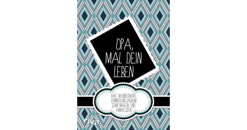 Buch - Opa, mal dein Leben, Erinnerungsalbum von Riva Verlag