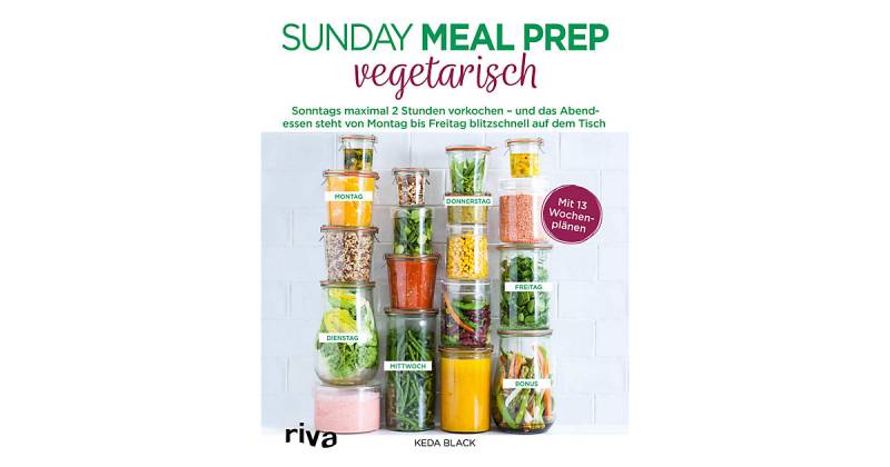 Buch - Sunday Meal Prep vegetarisch von Riva Verlag