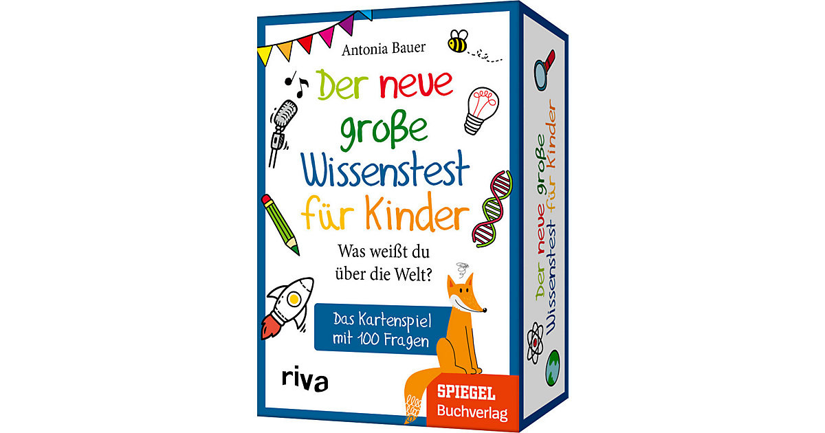 Der neue große Wissenstest Kinder - Was weißt du über die Welt? Kinder Der neue große Wissenstest Kinder - Was weißt du über die Welt? Kinder von Riva Verlag