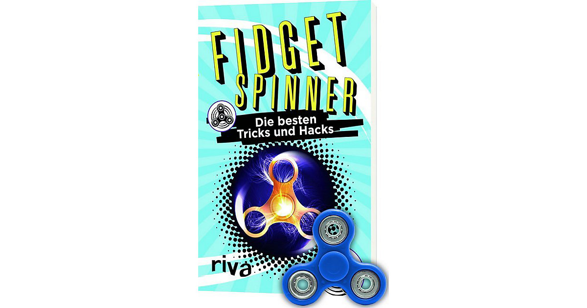 Fidget Spinner: Das Bundle mit Buch und Spinner von Riva Verlag