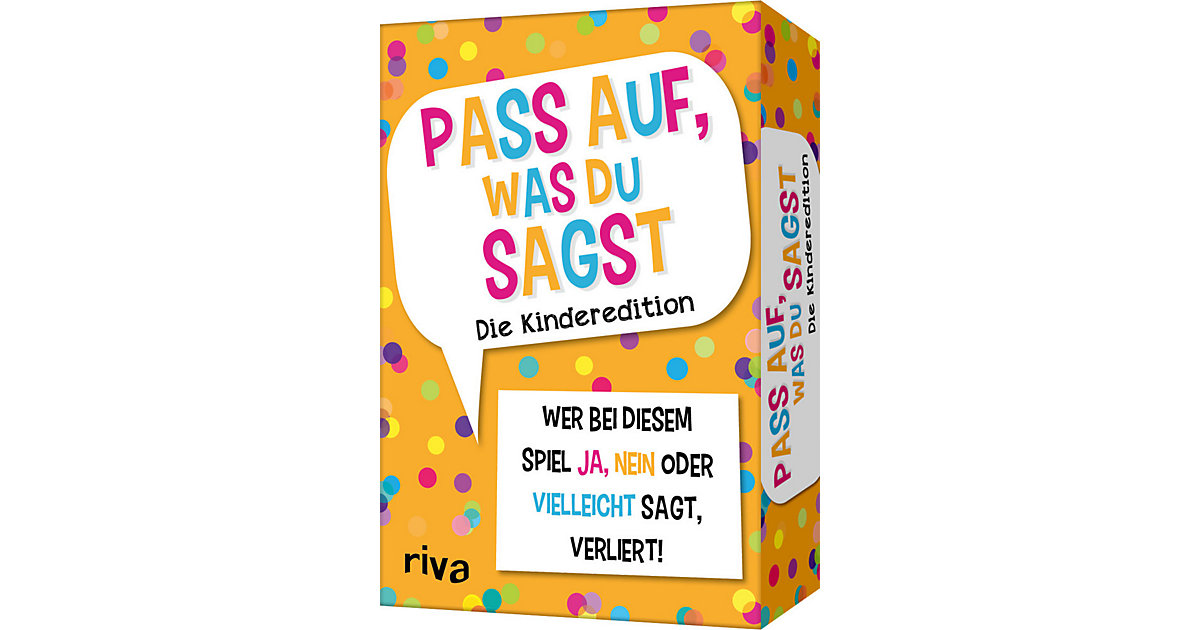 Pass auf, was du sagst von Riva Verlag