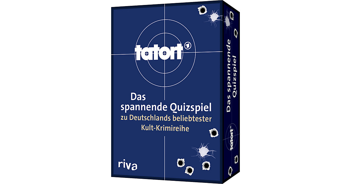 Tatort - Das spannende Quizspiel zu Deutschlands beliebtester Kult-Krimireihe Tatort - Das spannende Quizspiel zu Deutschlands beliebtester Kult-Krimireihe von Riva Verlag