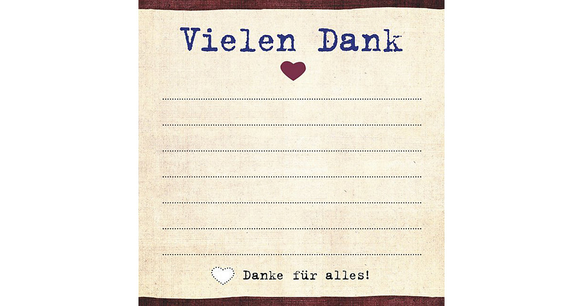 Was ich an dir liebe: Vielen Dank - Klebezettel Was ich an dir liebe: Vielen Dank - Klebezettel von Riva Verlag