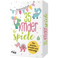 35 Kinderspiele für drinnen, draußen und unterwegs (Kinderspiel) von Riva